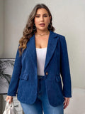 Blazer Alongado Moderno Plus Size - tassiniSKU_1713755646358_310tassinitassini(A006)1713755646358/414Blazer Alongado Moderno Plus Azul MarinhoGBlazer Alongado Moderno Plus Size