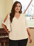 Blusa Com Recorte No Ombro Plus Size - tassiniSKU_1713794132374_104tassinitassini(A031)1713794132374/519Blusa Com Recorte No Ombro BegeGcamisa feminina, blusas plus size feminina, blusas plus size, blusas femininas, blusa social feminina, blusa feminina plus size, blusa branca feminina,