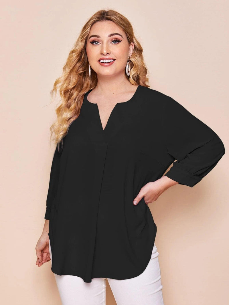 Blusa Social Lisa Plus Size - tassiniSKU_1713793742742_92tassinitassini(A033)1713793742742/920Blusa Social Lisa PretoGcamisa feminina, blusas plus size feminina, blusas plus size, blusas femininas, blusa social feminina, blusa feminina plus size, blusa branca feminina,