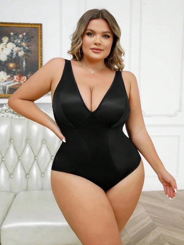 Body Modelador Feminino Plus Size - tassiniSKU_1713457469503_338tassinitassini1713457469503/383Body Modelador Feminino PretoG1shorts modeladores, cinta short alta compressão, cinta modeladora plus size, cinta modeladora femina, cinta modeladora, calça modeladora, calcinha redutora, calcinha modeladora plus size, bermuda modeladora,