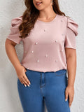 Camisa Com Manga Bufante E Detalhes Em Pérolas Plus Size - tassiniSKU_1713795308891_876tassinitassini1713795308891/321Camisa Com Manga Bufante Rosa BebêGcamisetas plus size feminina, camisas femininas plus size, camiseta social, camiseta básica feminina plus size, blusa manga curta plus size, camisa feminina plus, camisa feminina plus size manga curta, camiseta de manga longa,