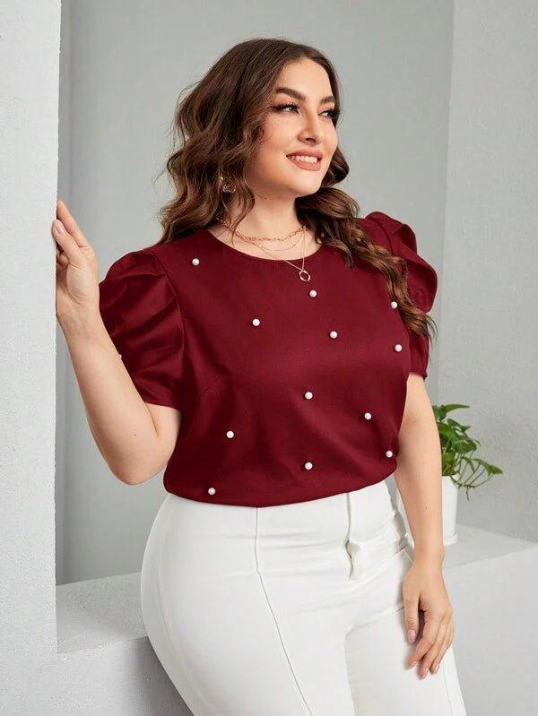 Camisa Com Manga Bufante E Detalhes Em Pérolas Plus Size - tassiniSKU_1713795308891_887tassinitassini1713795308891/598Camisa Com Manga Bufante VinhoGcamisetas plus size feminina, camisas femininas plus size, camiseta social, camiseta básica feminina plus size, blusa manga curta plus size, camisa feminina plus, camisa feminina plus size manga curta, camiseta de manga longa,