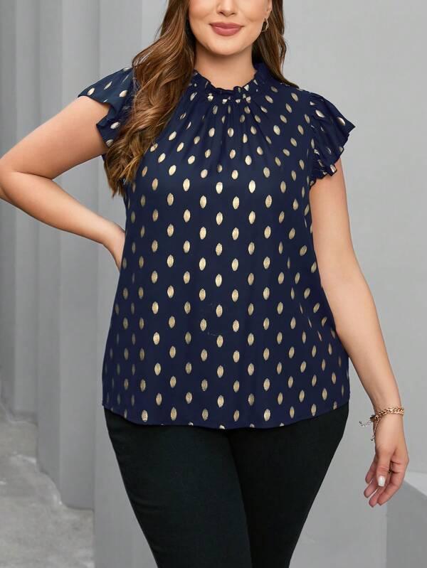 Camisa De Manga Curta De Bolinhas Plus Size - tassiniSKU_1713793688265_613tassinitassini1713793688265/812Camisa De Manga Curta AzulGcamisetas plus size feminina, camisas femininas plus size, camiseta social, camiseta básica feminina plus size, blusa manga curta plus size, camisa feminina plus, camisa feminina plus size manga curta, camiseta de manga longa,