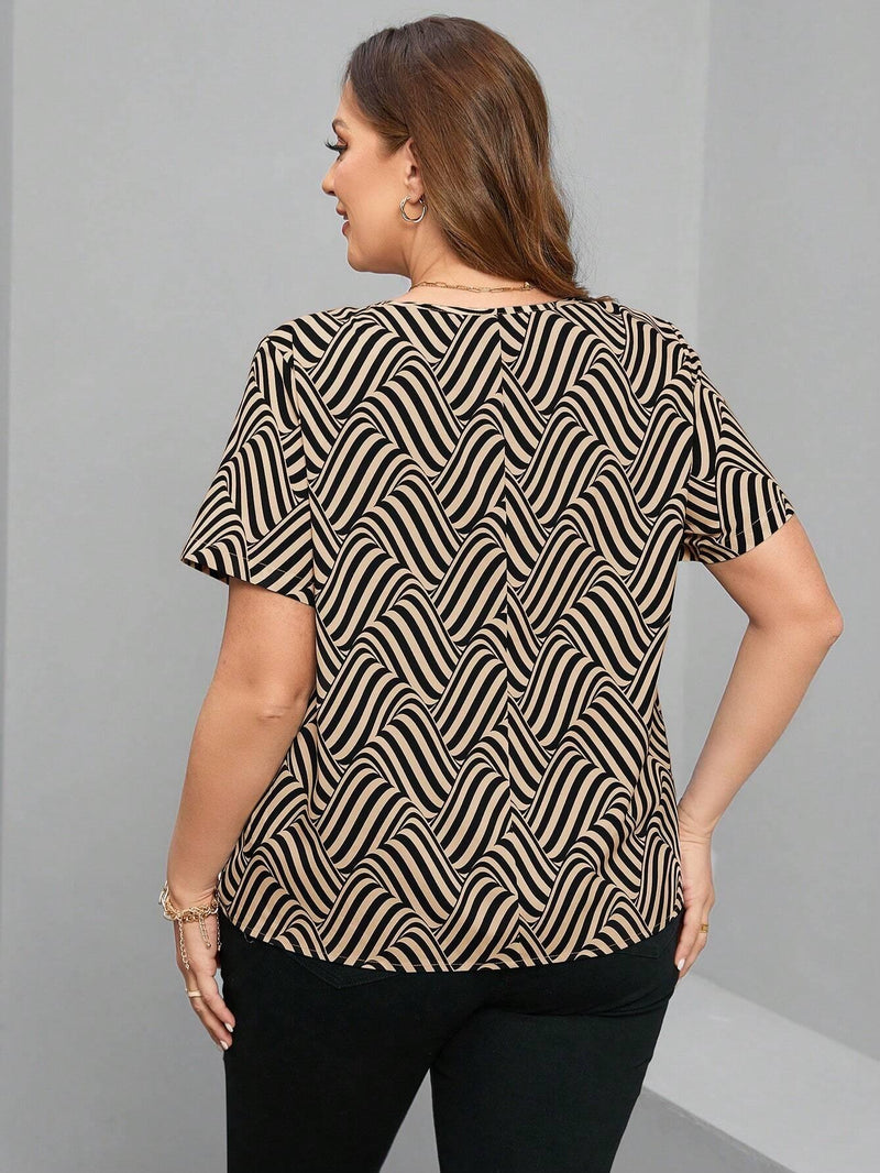 Camisas De Manga Curta Com Lapela Plus Size - tassiniSKU_1713794743662_468tassinitassini(A020)1713794743662/547Camisas De Manga Curta CaquiGcamisa feminina, blusas plus size feminina, blusas plus size, blusas femininas, blusa social feminina, blusa feminina plus size, blusa branca feminina,