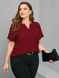 Camisas De Manga Curta Com Lapela Plus Size - tassiniSKU_1713794743662_9tassinitassini(A020)1713794743662/542Camisas De Manga Curta VermelhoGcamisa feminina, blusas plus size feminina, blusas plus size, blusas femininas, blusa social feminina, blusa feminina plus size, blusa branca feminina,